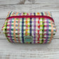 Spring Plaid - Quilted Boxy Bag - Cosmetic Bag