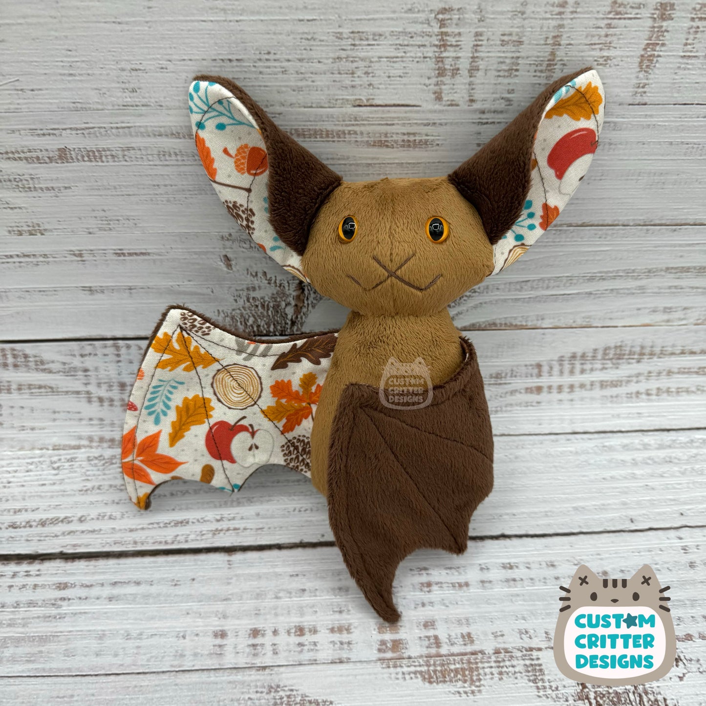 Autumn Harvest Bat Plush