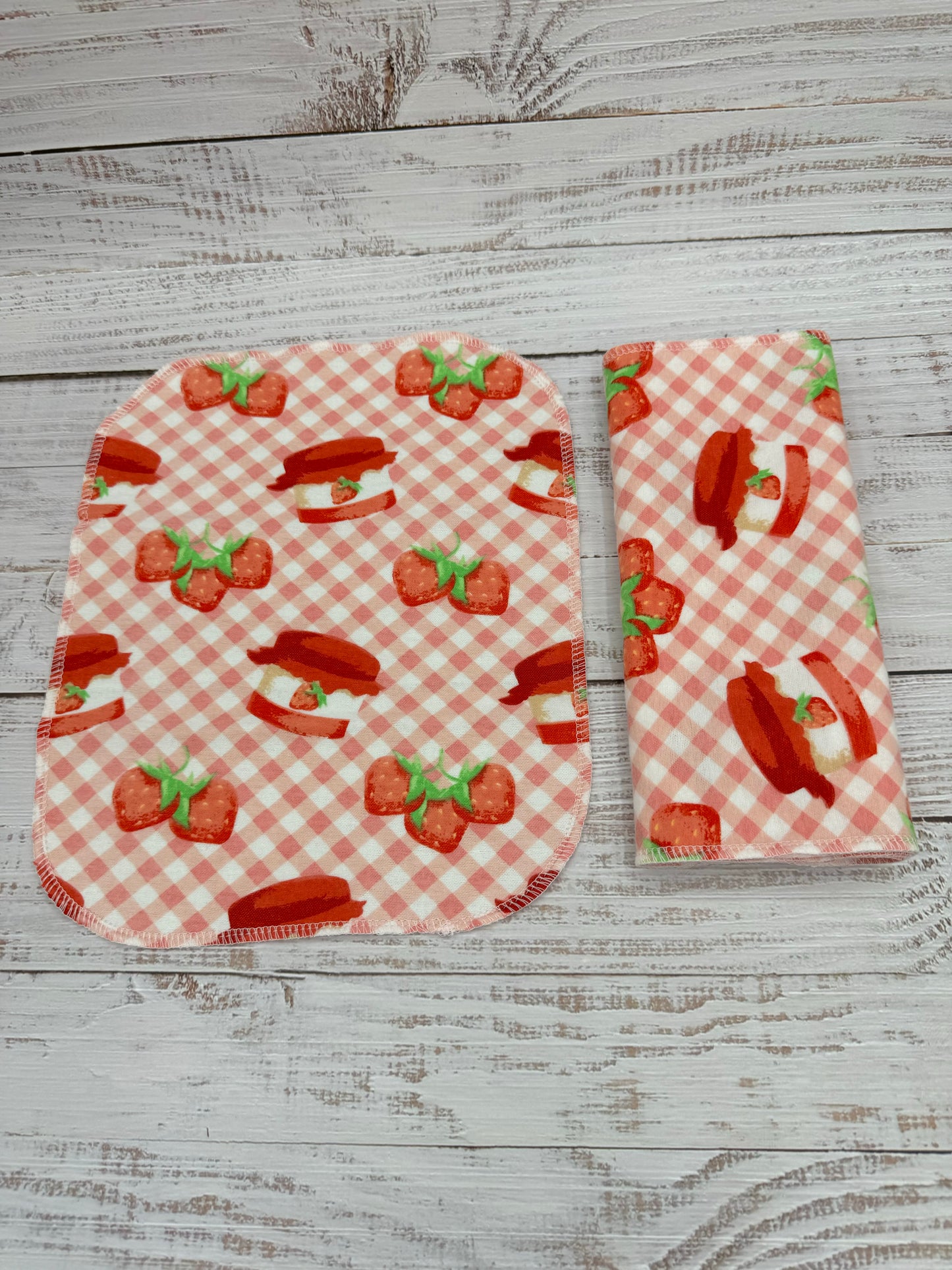 Strawberry Jam - Reusable Paperless Towels - 6 Pack