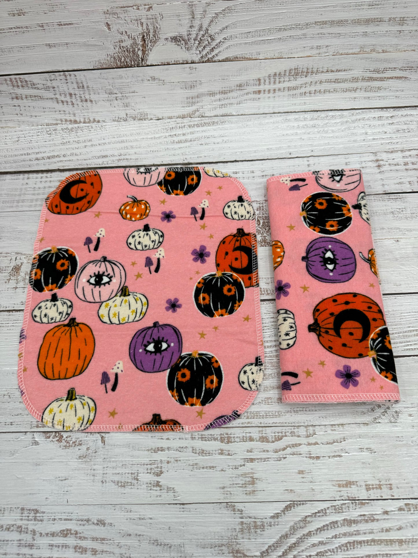 Retro Mystic Pumpkins - Reusable Paperless Towels - 6 Pack