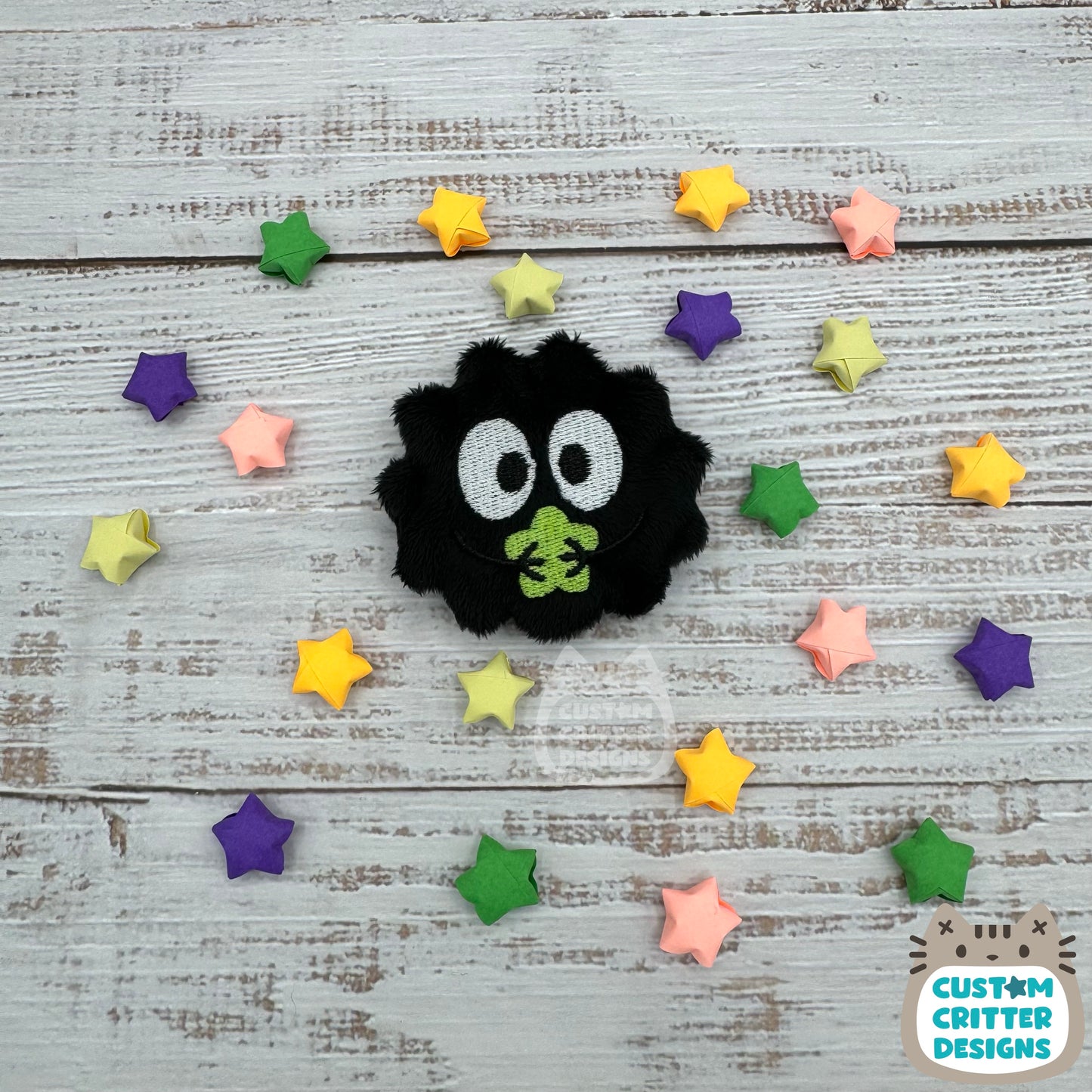 Soot Sprite Plush Keychain