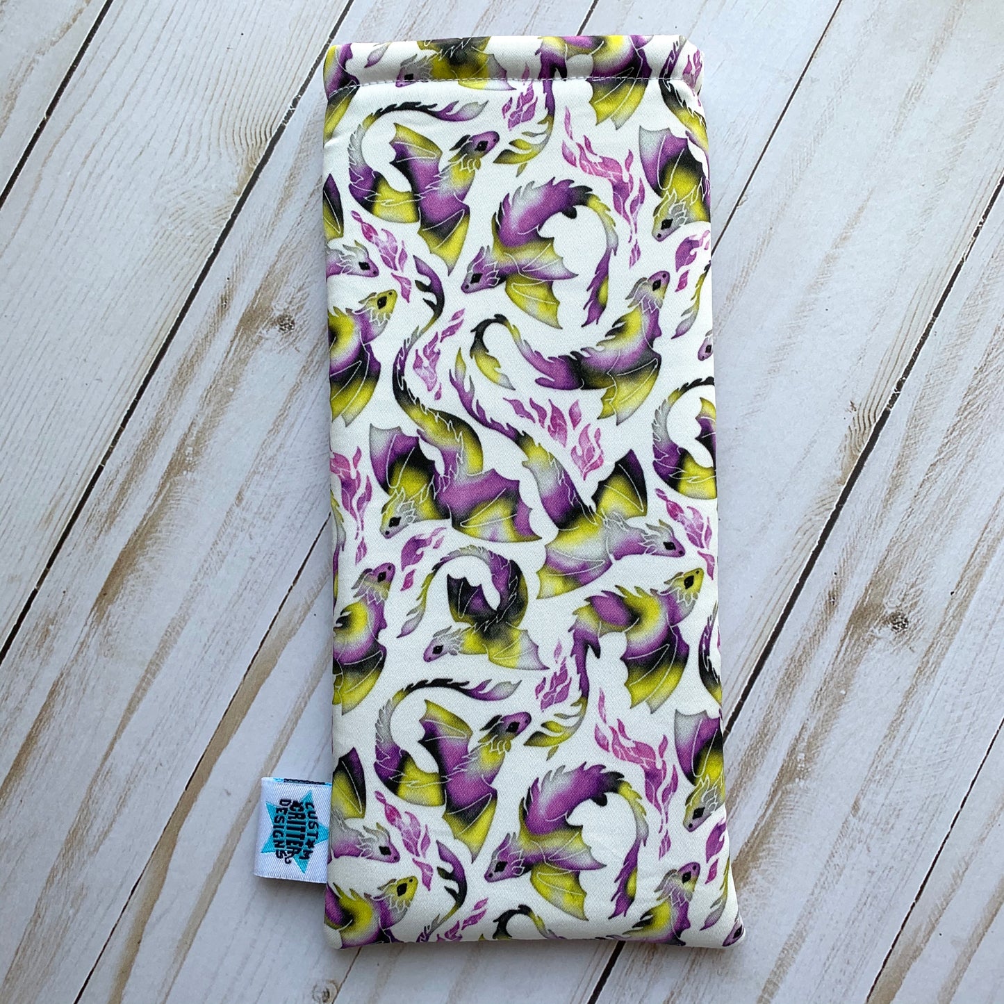 Nonbinary Pride Dragons! - Bookmark Sleeve