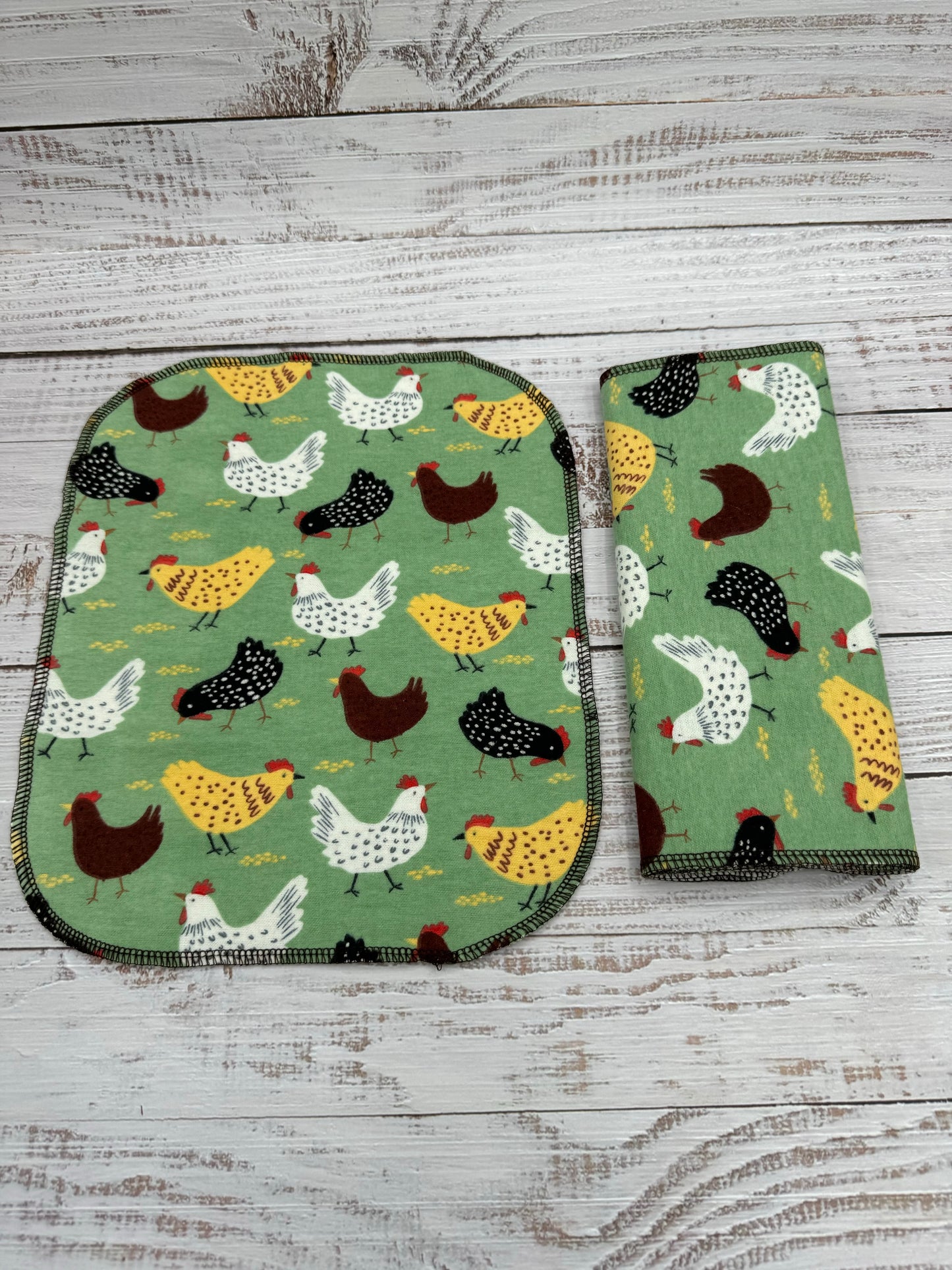 Chickens - Reusable Paperless Towels - 6 Pack