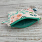 Spring Bunnies - Quilted Pouch - Coin Pouch - Keychain Clutch