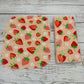Strawberry Patch - Reusable Paperless Towels - 6 Pack