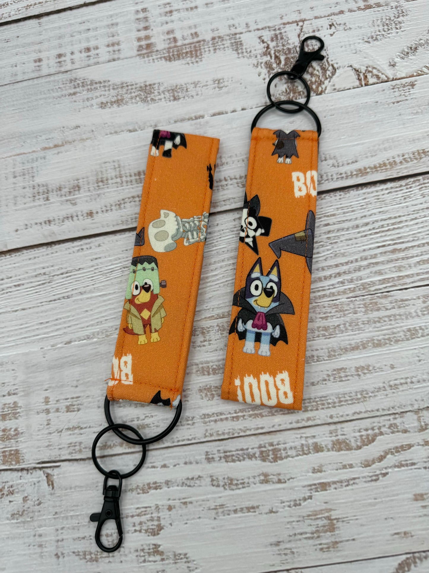 Halloween & Autumn Wristlet Keychains