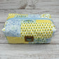 Patchwork Floral - Quilted Boxy Bag - Cosmetic Bag