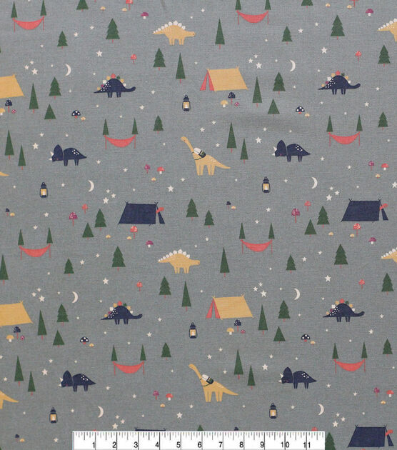 Camping Dinos- Book Sleeve