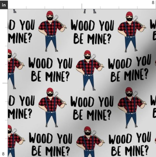 Wood You Be Mine - Book Sleeve