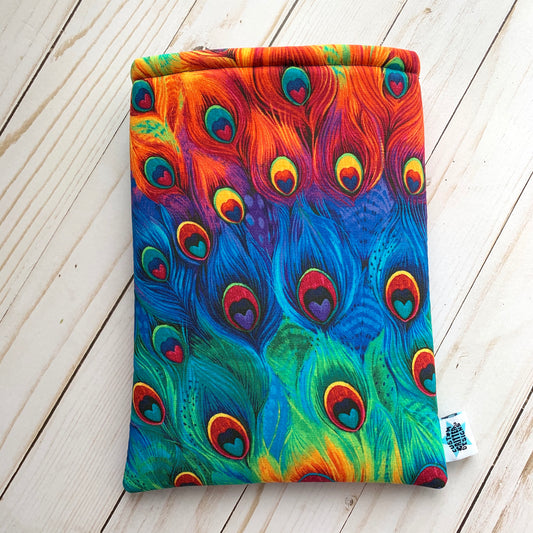 Peacock Feathers - Book Sleeve