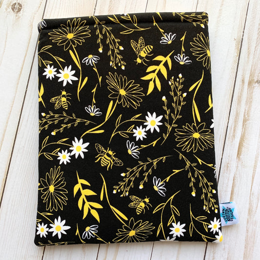 Bees and Flowers - Book Sleeve