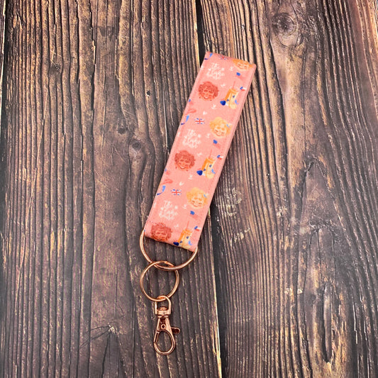 Lake House RWRB - Wristlet Keychain