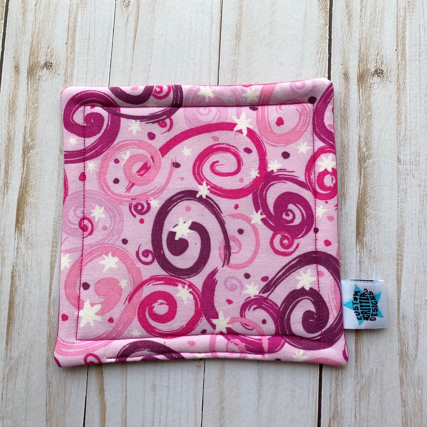 Starry Swirl - Mug Rug