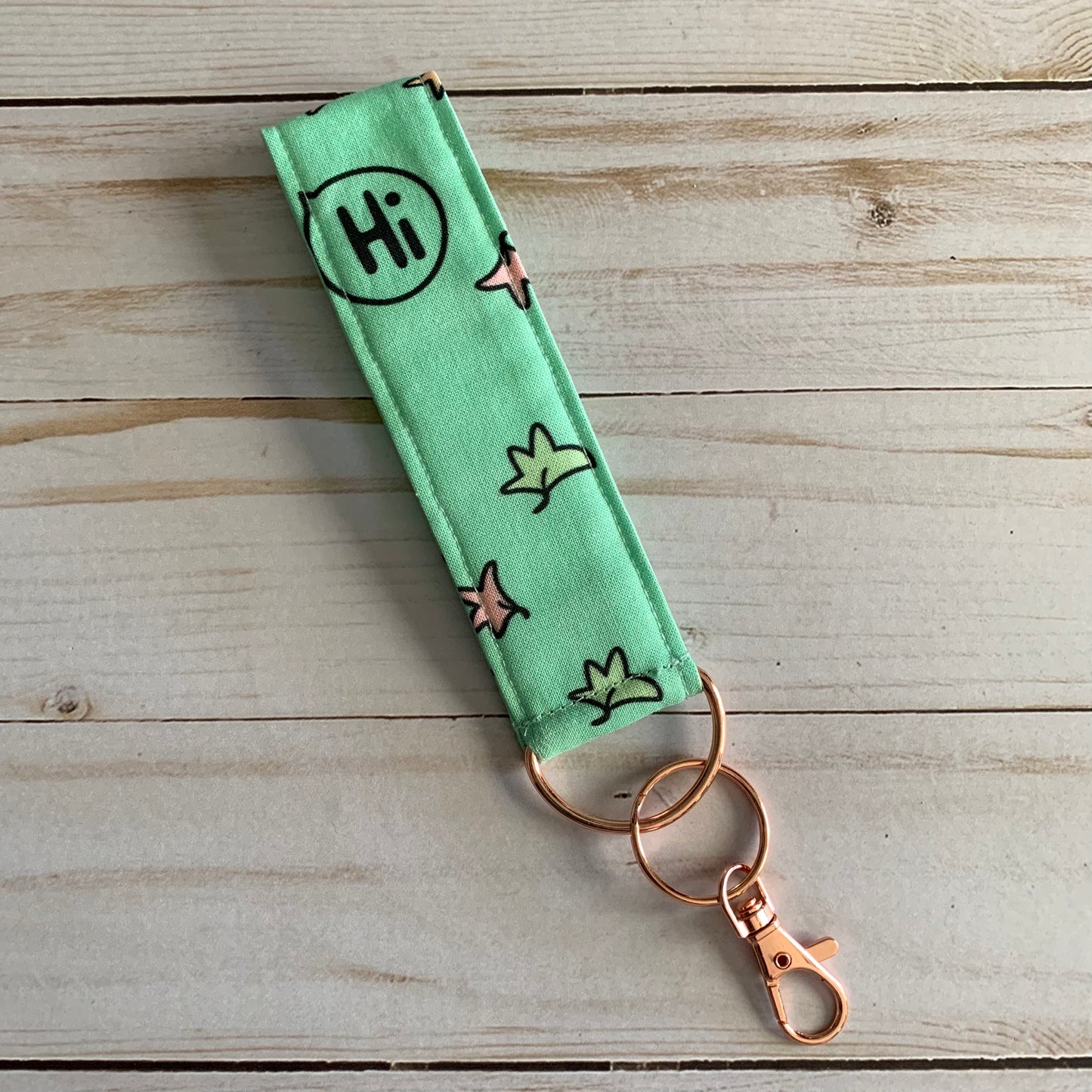 Hi - Heartstopper - Wristlet Keychain