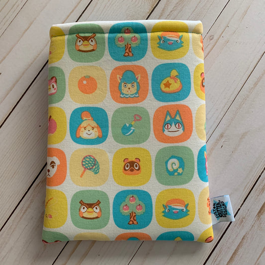 Animal Crossing Tiles - Book Sleeve