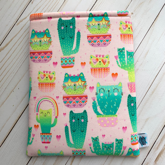 Kitty Cactus - Book Sleeve