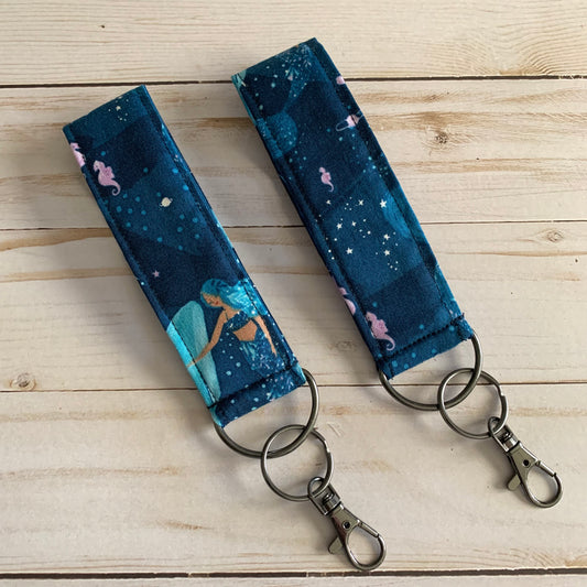 Galactic Ocean - Wristlet Keychain