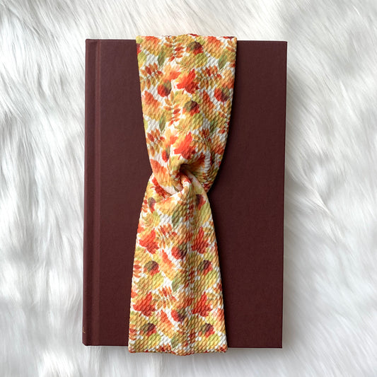 Autumn Leaves - Faux Knot Headband