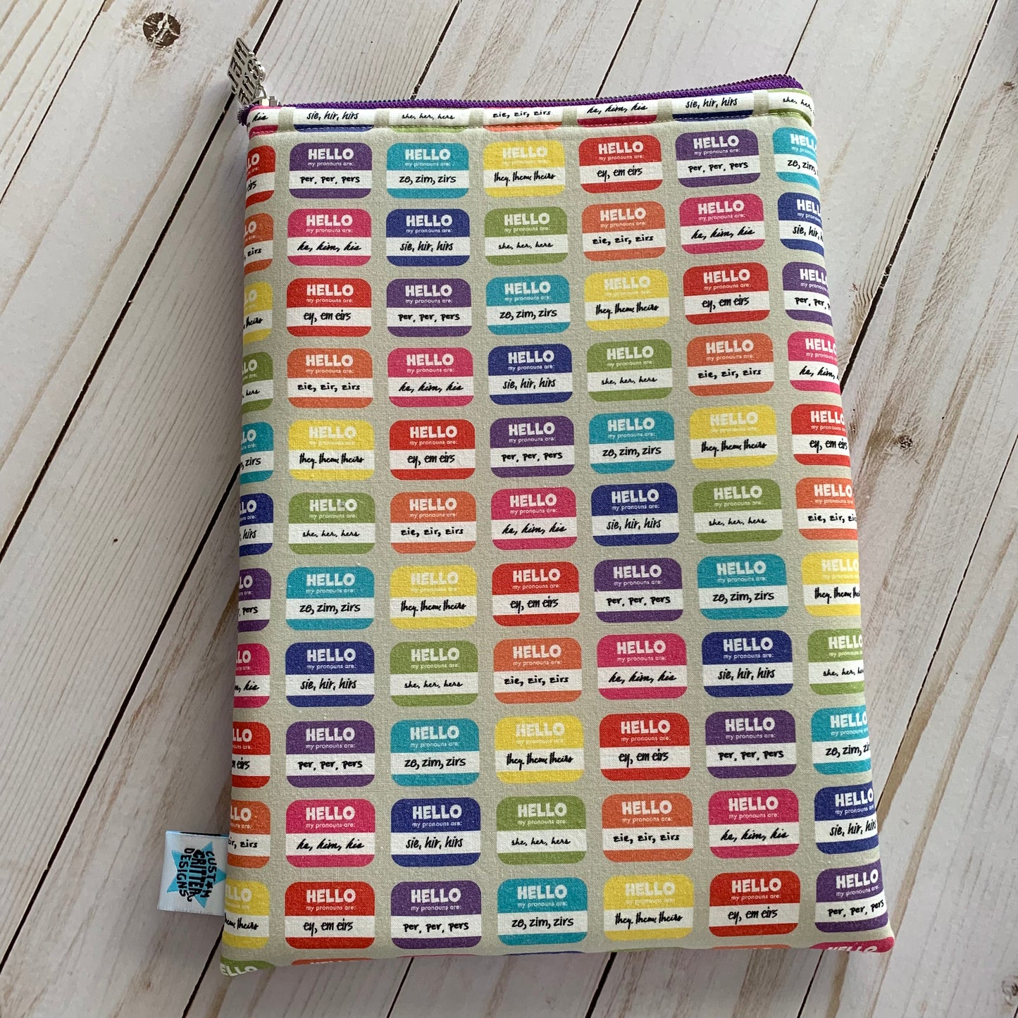 Pronouns - Book Sleeve