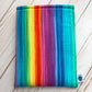 Rainbow Stripe - Book Sleeve