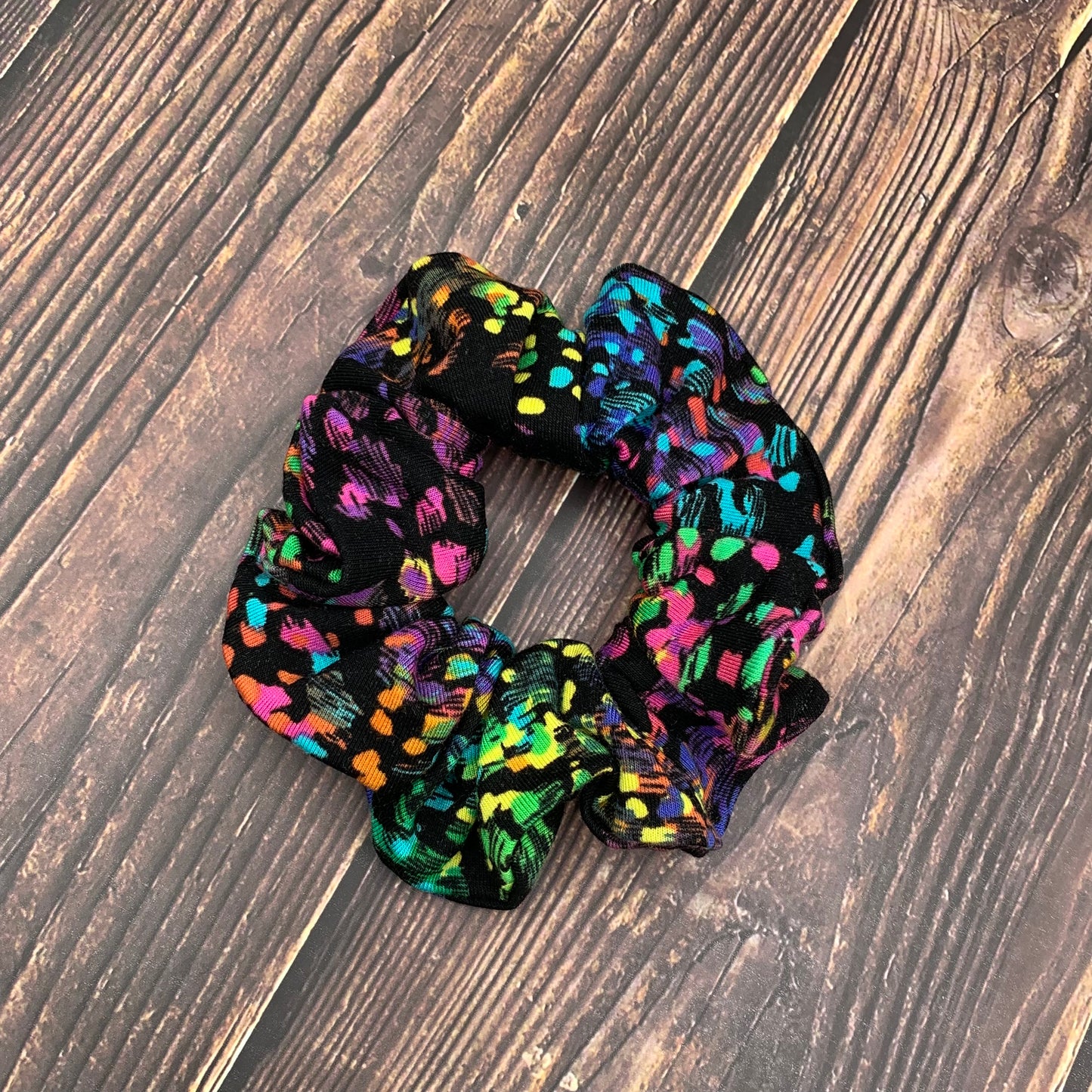 Rainbow Speckle - Scrunchies