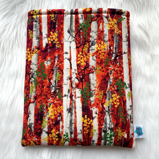 Autumn Birch Trees - Book Sleeve