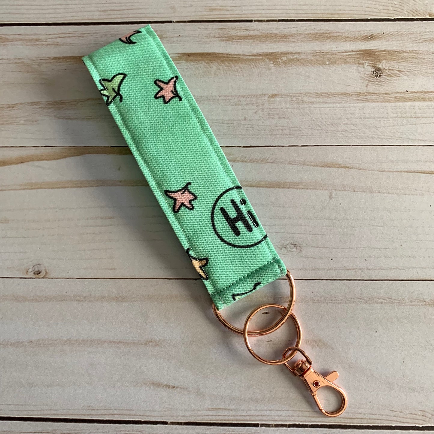 Hi - Heartstopper - Wristlet Keychain