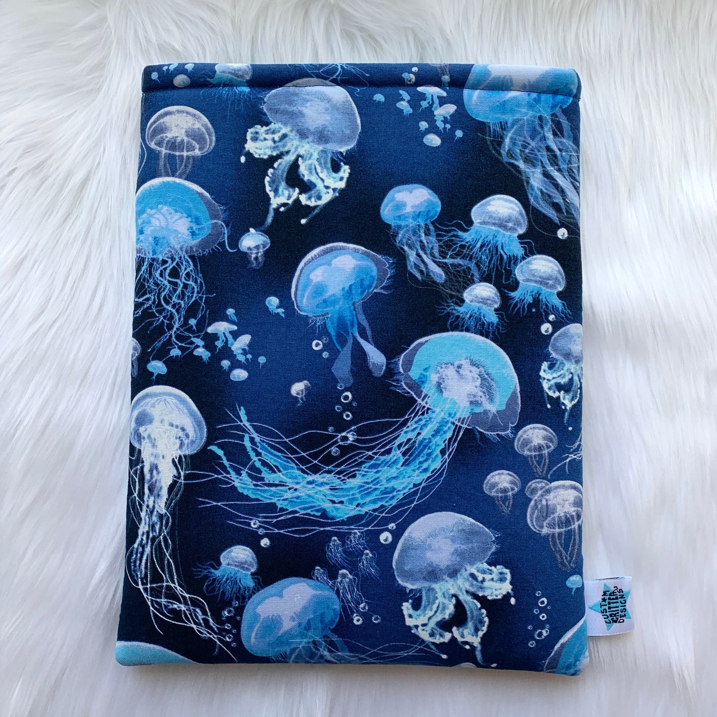 Blue Jellyfish - Book Sleeve