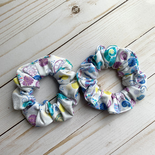 Nautilus Shells - Scrunchies