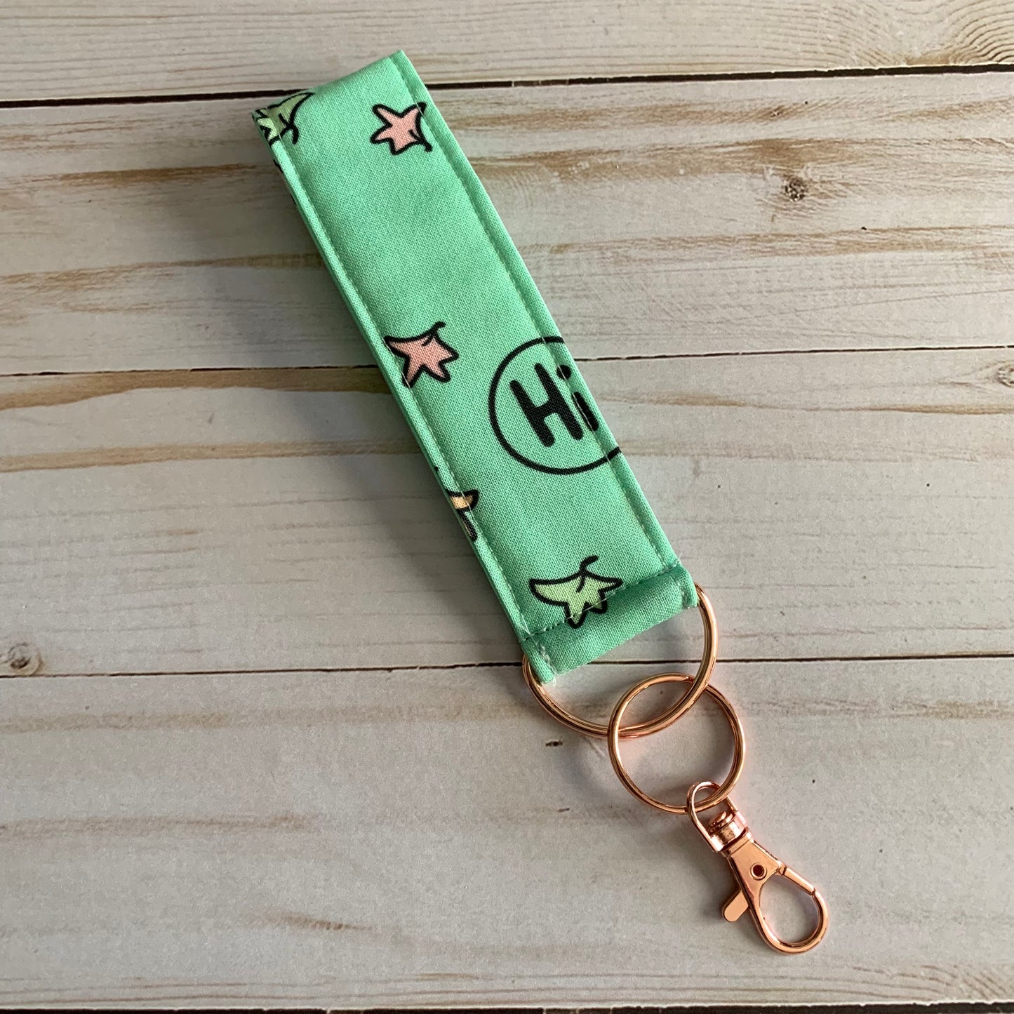 Hi - Heartstopper - Wristlet Keychain