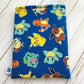 Tossed Pokemon - Book Sleeve (Blue)