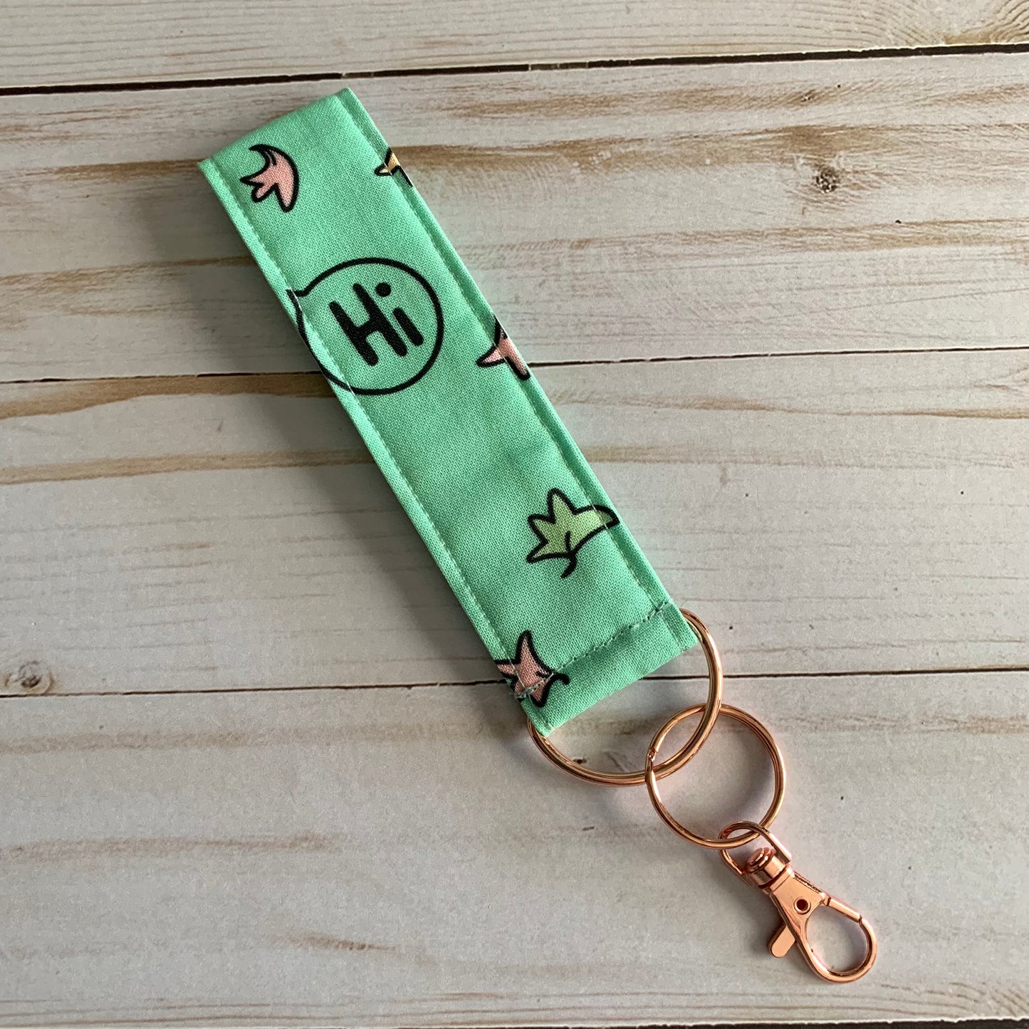 Hi - Heartstopper - Wristlet Keychain