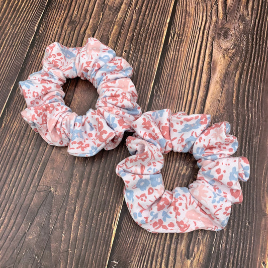 Abstract Floral - Scrunchies