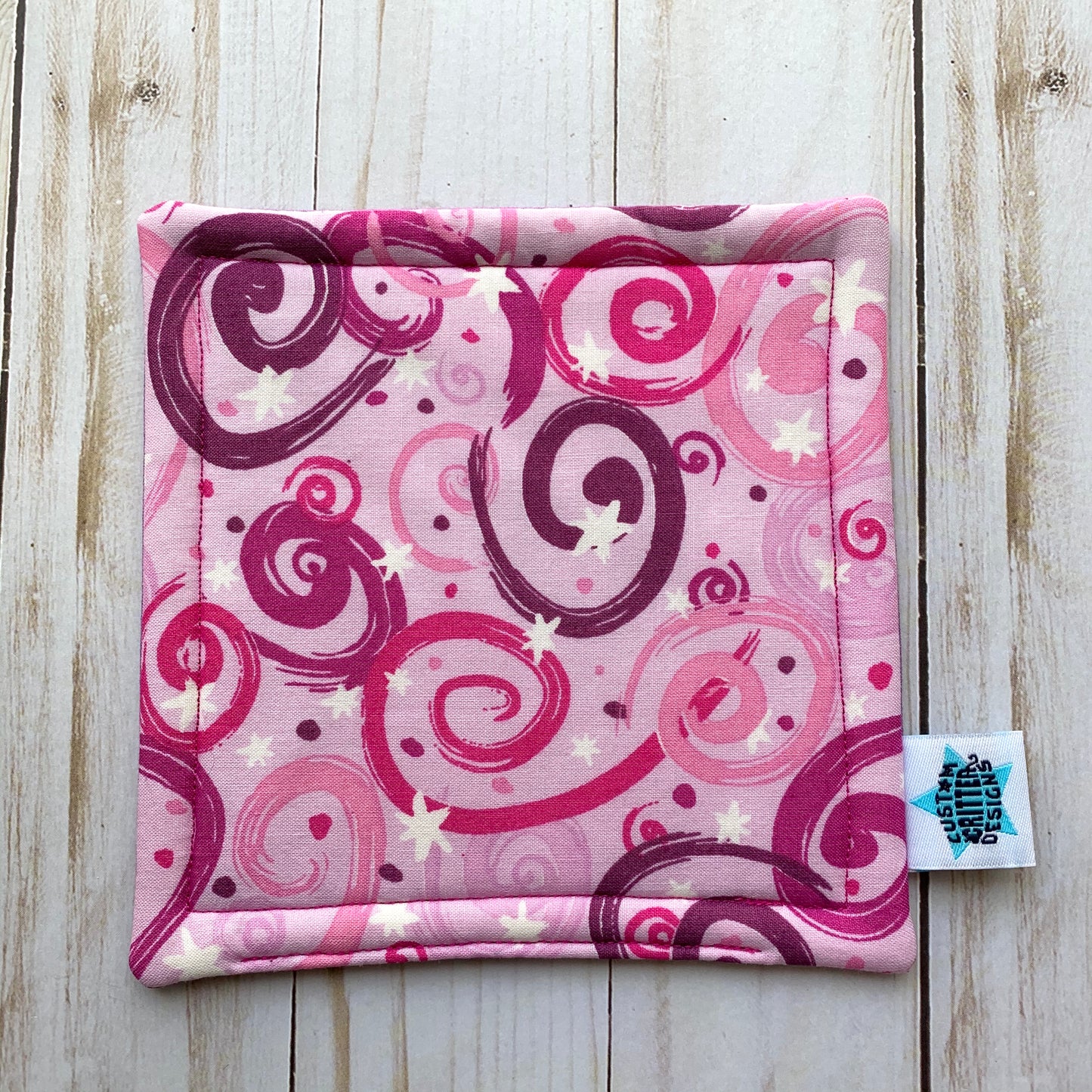 Starry Swirl - Mug Rug